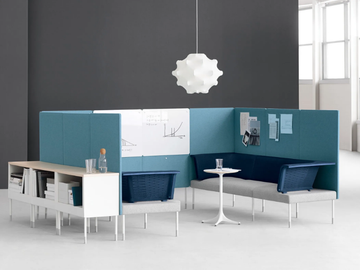 PUBLIC OFFICE LANDSCAPE - Office booth for coffee break by Herman Miller - view 2
